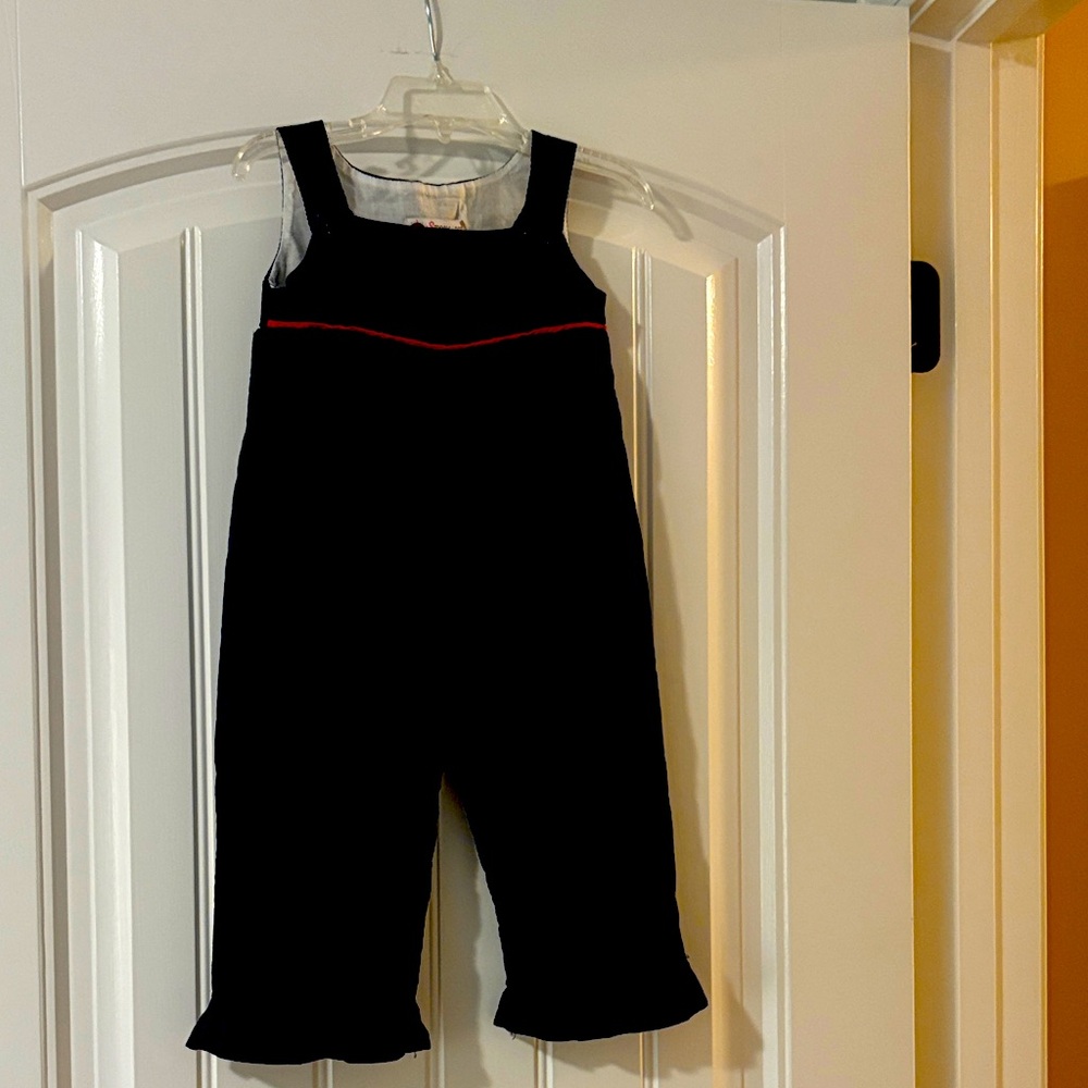 Smock Dot Baby Girls Outfit